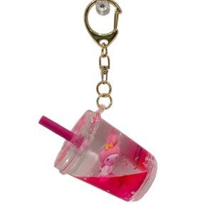 Sanrio Pink Character Keychain Cup